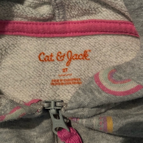 CAT & JACK zip up sweater 2 pack - Picture 3 of 3